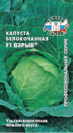 Капуста белокочанная Взрыв F1 (СеДеК)