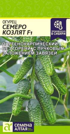 Огурец Семеро козлят F1 (Семена Алтая)