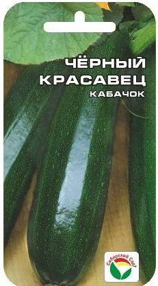 Кабачок Черный красавец  (Сиб сад)