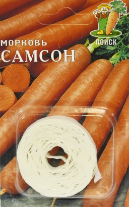 Морковь на ленте Самсон 8 м (Поиск) Морковь на ленте Самсон 8 м (Поиск)