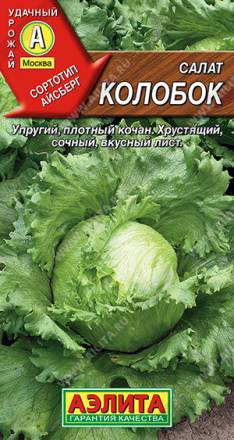 Салат Колобок кочанный (Аэлита)